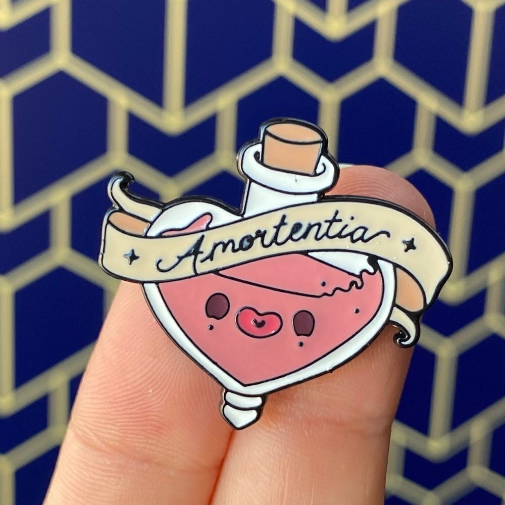Amortentia Love Potion Enamel Pin/ Brooch Lapel